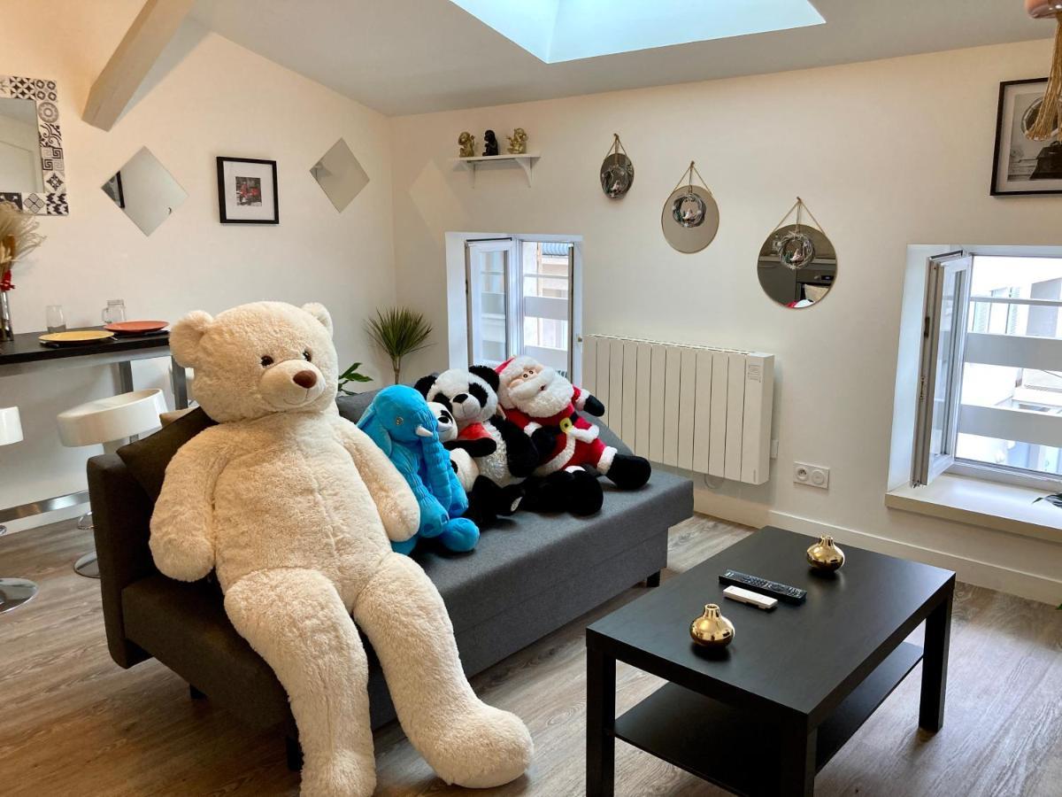Le Jack' N Klo, Acces Terrasse De L'Etablissement Apartment Rives  Luaran gambar