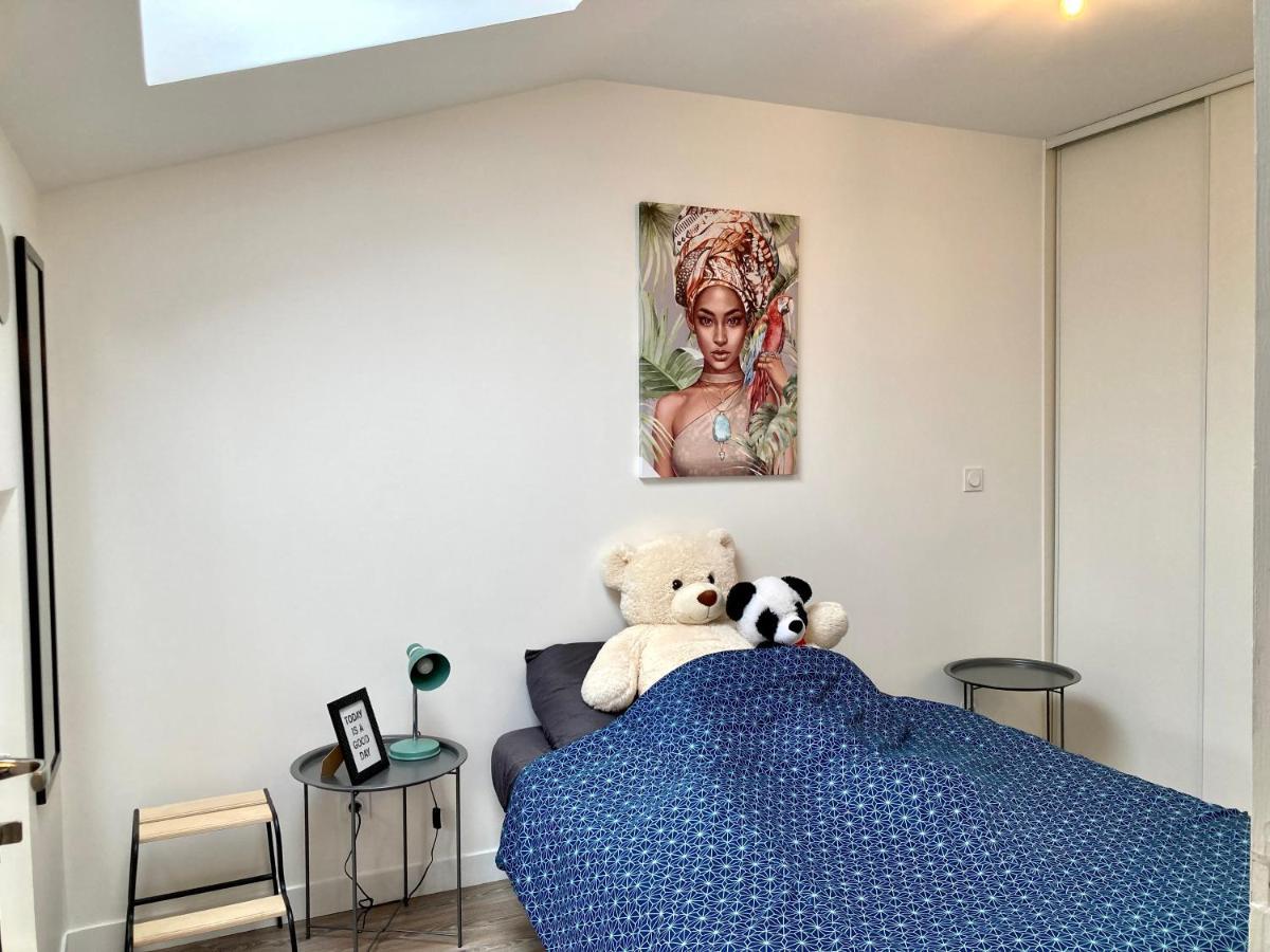 Le Jack' N Klo, Acces Terrasse De L'Etablissement Apartment Rives  Luaran gambar