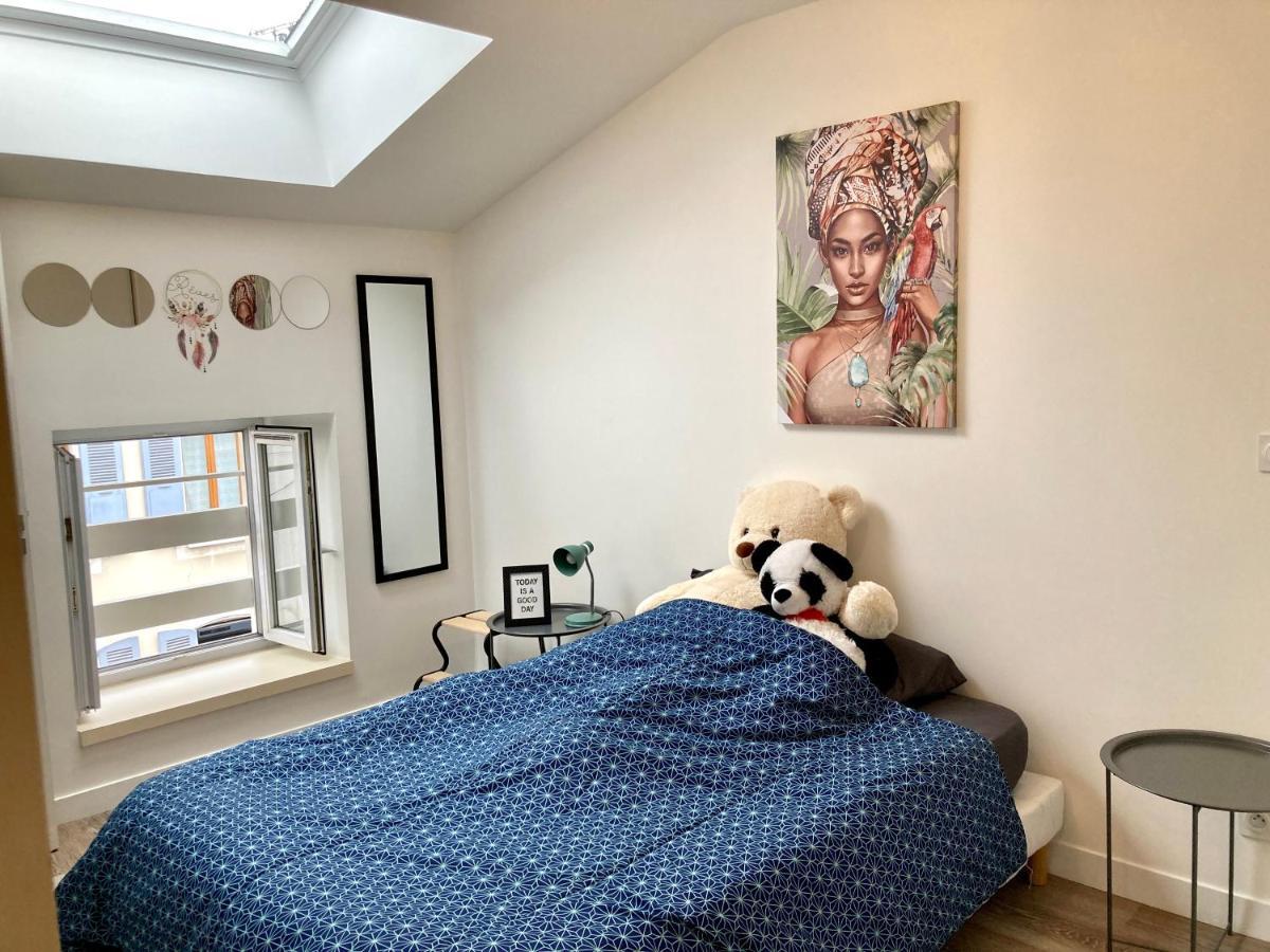 Le Jack' N Klo, Acces Terrasse De L'Etablissement Apartment Rives  Luaran gambar