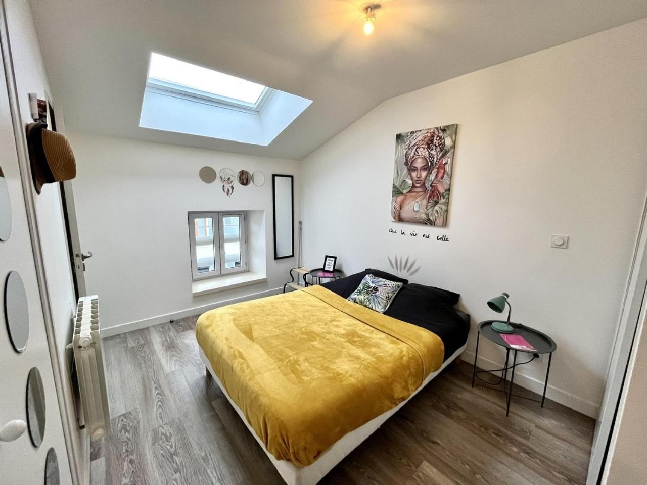 Le Jack' N Klo, Acces Terrasse De L'Etablissement Apartment Rives  Luaran gambar