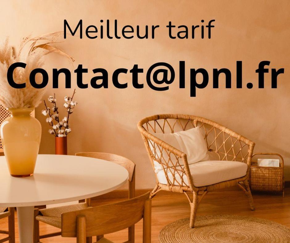 Le Jack' N Klo, Acces Terrasse De L'Etablissement Apartment Rives  Luaran gambar