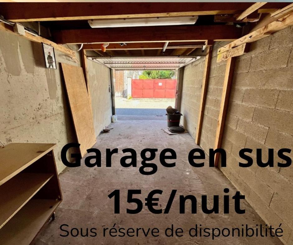 Le Jack' N Klo, Acces Terrasse De L'Etablissement Apartment Rives  Luaran gambar